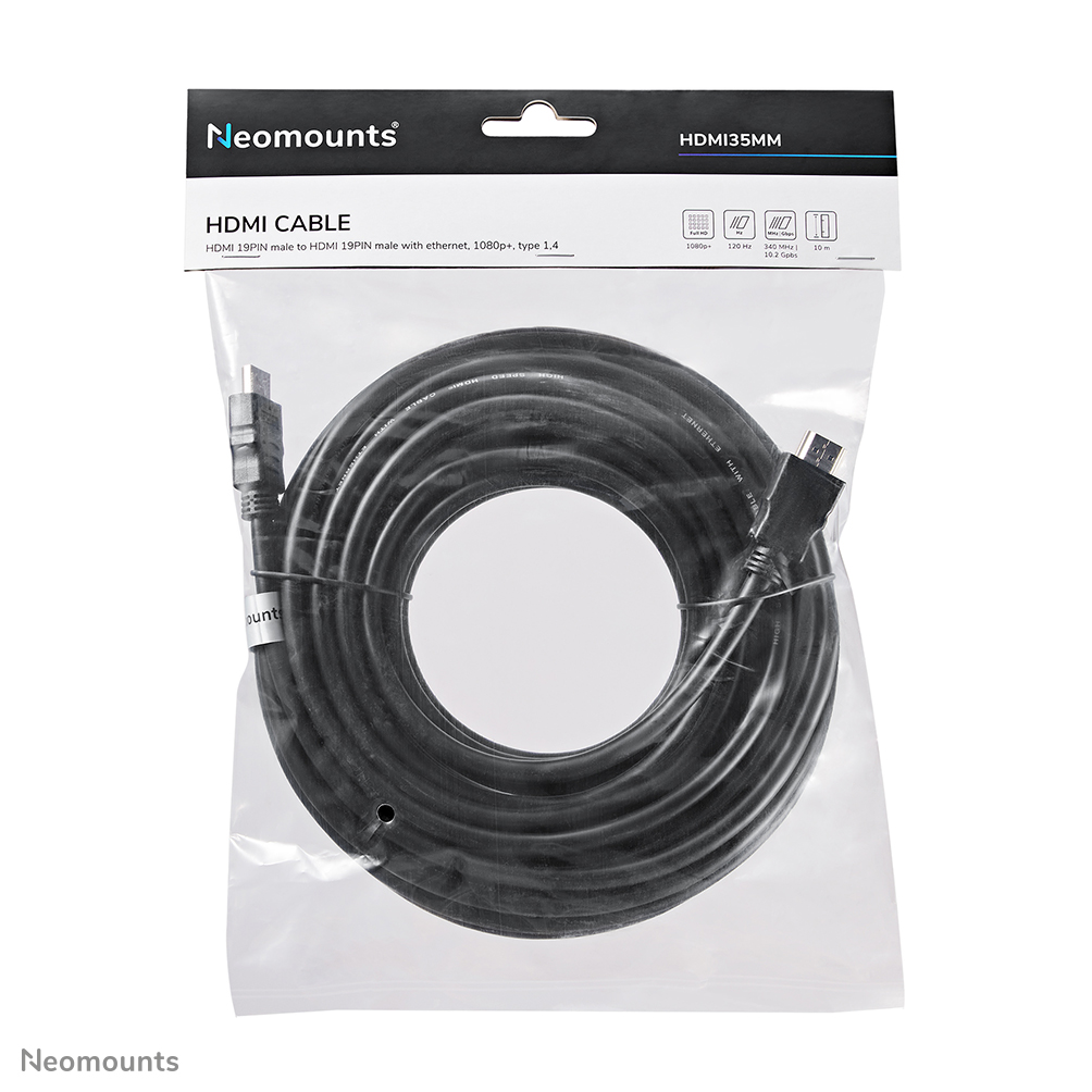 Neomounts HDMI35MM câble HDMI - 10 mètres